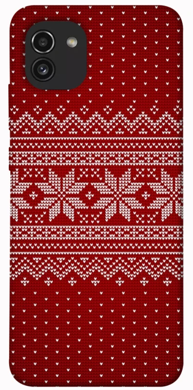 Чохол на Samsung Galaxy A03 Christmas jumper ver.3 фото 1 з 1
