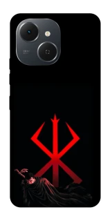 Чехол на TECNO Spark 40C Berserk Red Logo фото 1 из 1