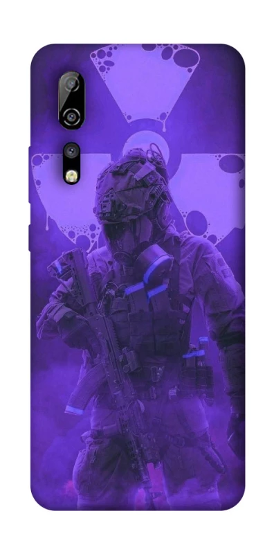 Чохол на ZTE Axon 10 Pro Радіація v6 фото 1 з 1