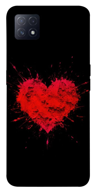 Чохол на Oppo A72 5G / A73 5G Splash heart фото 1 з 1