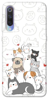 Чехол на Xiaomi Mi 9 Funny Pets фото 1 из 1