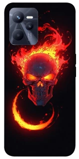 Чехол на Realme C35 Blood Skull фото 1 из 1