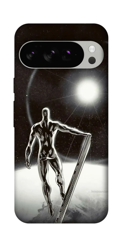 Чохол на Google Pixel 10 Pro Срібний серфер фото 1 з 1