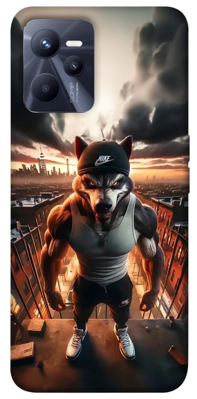 Чехол на Realme C35 Волк фото 1 из 1