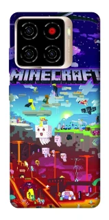 Чохол на ZTE Blade A56 Minecraft world фото 1 з 1