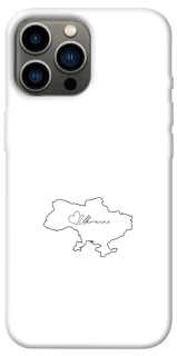 Чохол на Apple iPhone 13 Pro Max (6.7") Ukraine map фото 1 з 1