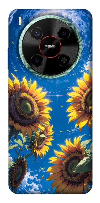 Чохол на ZTE Nubia V70 Max Sunflowers фото 1 з 1