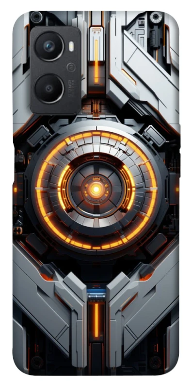 Чехол на Oppo A96 CyberPhone v1 фото 1 из 1