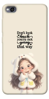 Чехол на Xiaomi Redmi 4a Don't look back фото 1 из 1