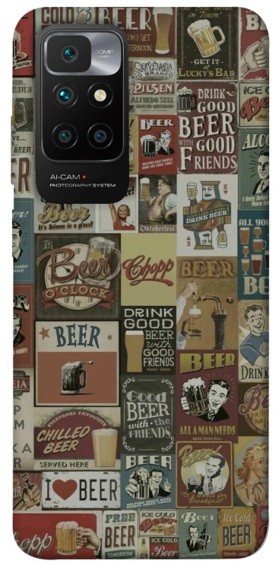 Чохол на Xiaomi Redmi 10 Retro collage ver.1 фото 1 з 1