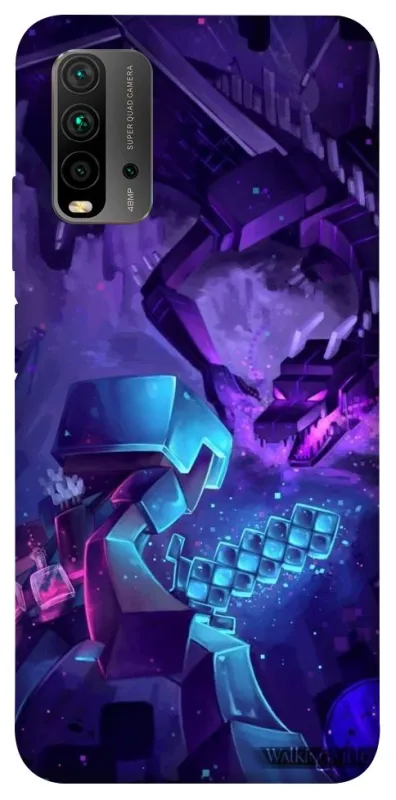 Чохол на Xiaomi Redmi 9T Minecraft dragon фото 1 з 1