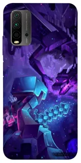 Чохол на Xiaomi Redmi 9T Minecraft dragon фото 1 з 1