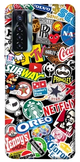 Чохол на TECNO Camon 17 Pro brands фото 1 з 1