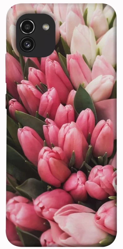 Чехол на Samsung Galaxy A03 Flowers v3 фото 1 из 1