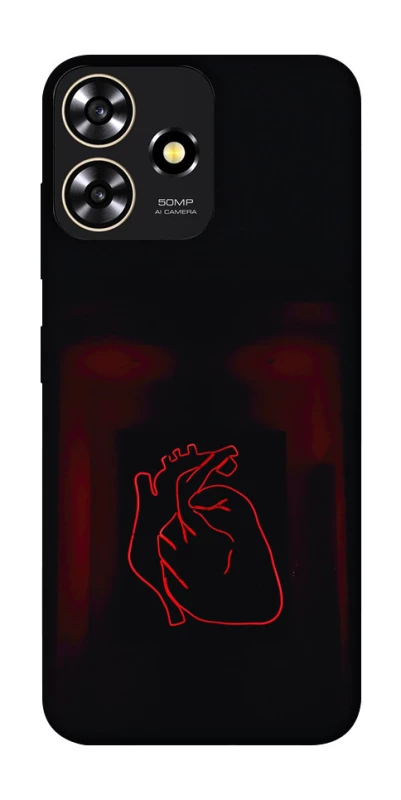 Чохол на ZTE Blade A73 4G Червоне серце фото 1 з 1