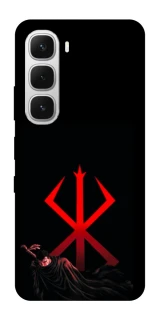 Чохол на Infinix Hot 60i Berserk Red Logo фото 1 з 1