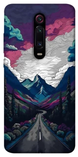 Чехол на Xiaomi Redmi K20 / K20 Pro / Mi9T / Mi9T Pro Нарисованные горы фото 1 из 1
