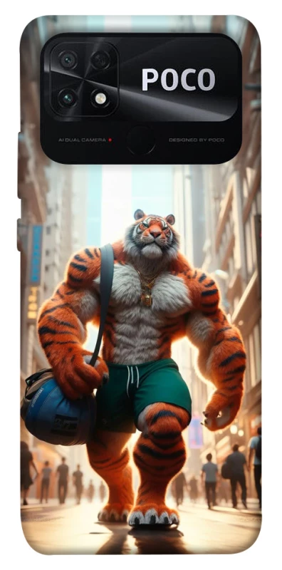 Чохол на Xiaomi Poco C40 Тигр фото 1 з 1