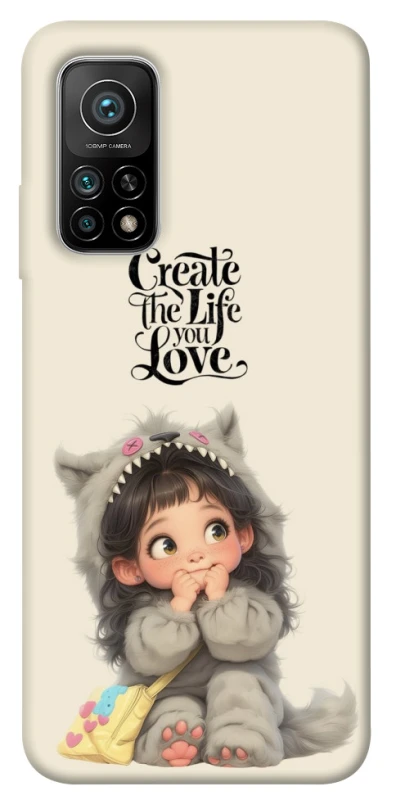 Чохол на Xiaomi Mi 10T Create the life you love фото 1 з 1