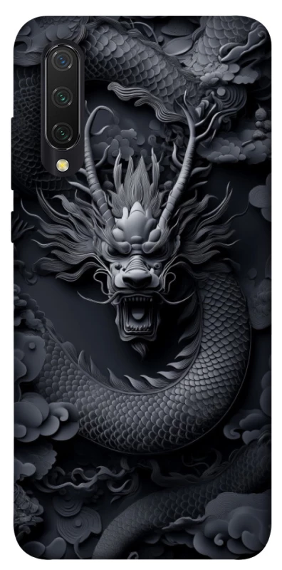 Чохол на Xiaomi Mi CC9 / Mi 9 Lite black dragon фото 1 з 1
