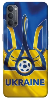 Чехол на Oppo Reno 4 Футбольный Герб v3 фото 1 из 1