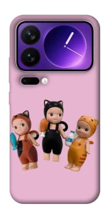 Чехол на Xiaomi 17 Pro Max Cat Cafe Trio фото 1 из 1