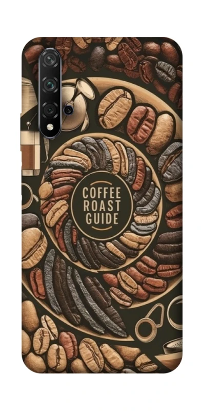 Чохол на Huawei Honor 20 / Nova 5T Coffee roast guide фото 1 з 1