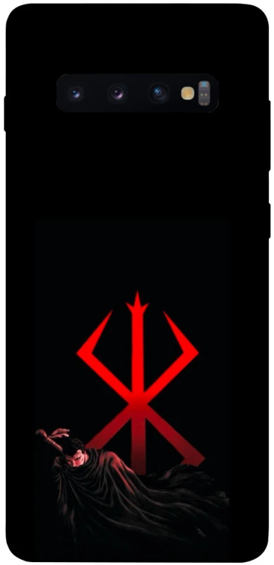 Чохол на Samsung Galaxy S10+ Berserk Red Logo фото 1 з 1