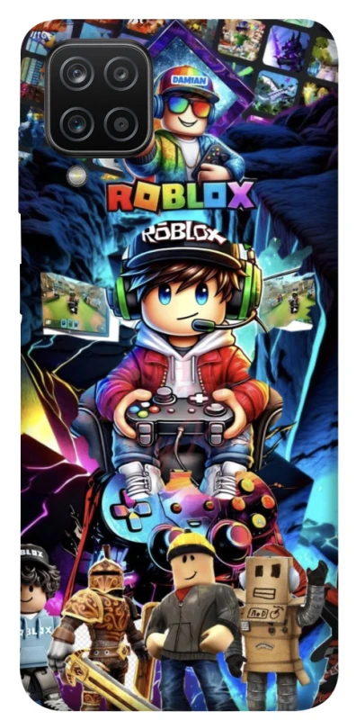 Чехол на Samsung Galaxy A12 Roblox collage ver.4 фото 1 из 1