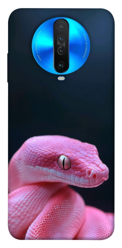 Чохол на Xiaomi Redmi K30 Рожева змія фото 1 з 1