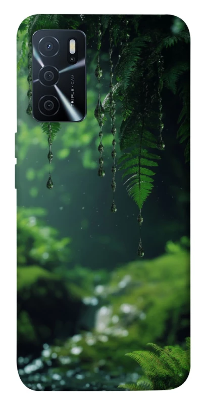 Чехол на Oppo A16s / A16 rain forest фото 1 из 1