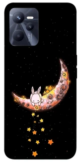 Чехол на Realme C35 Moon rabbit фото 1 из 1