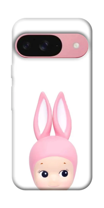 Чехол на Google Pixel 9 Minimal Bunny Peek фото 1 из 1