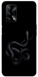 Чехол на Oppo A74 4G Black snake фото 1 из 1