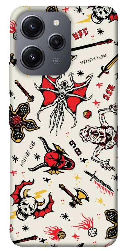 Чохол на Xiaomi Redmi 12 Stranger Things ver.2 фото 1 з 1