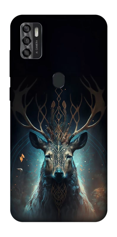 Чехол на ZTE Blade A7s (2020) Скандинавский олень v2 фото 1 из 1