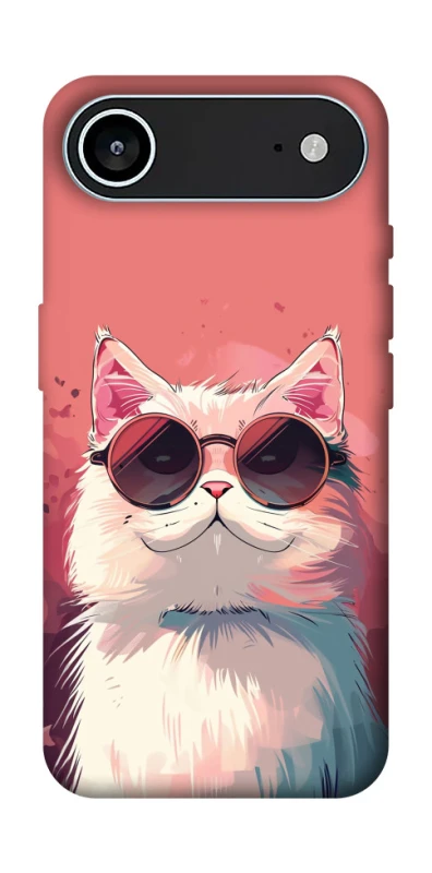 Чохол на Apple iPhone 17 Air (6.5") Сat with glasses фото 1 з 1