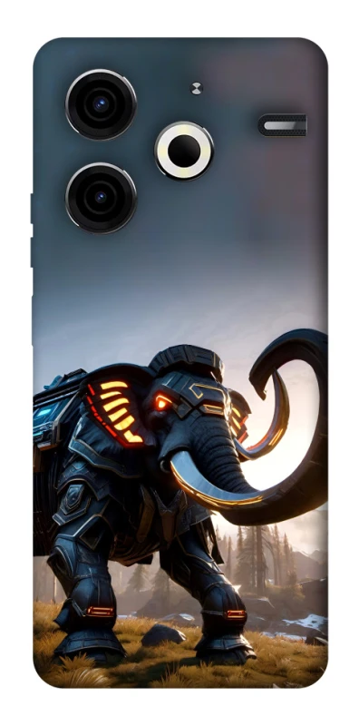 Чохол на TECNO Pova 6 Neo (LI6) Cyber ​​elephant фото 1 з 1