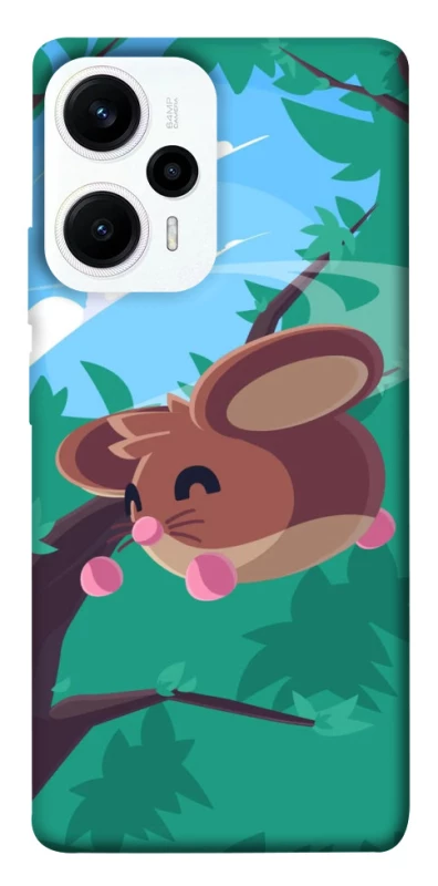 Чохол на Xiaomi Poco F5 / Note 12 Turbo Adopt Me Forest Mouse Jump фото 1 з 1