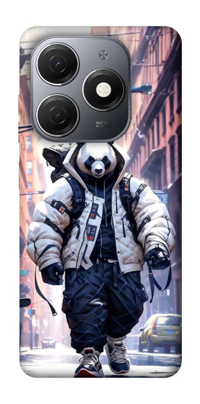 Чохол на TECNO Spark 20 Панда кур'єр фото 1 з 1