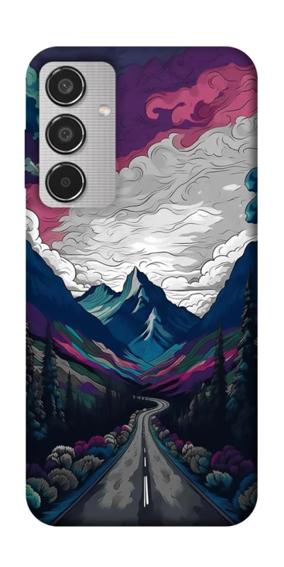 Чехол на Samsung Galaxy M35 Нарисованные горы фото 1 из 1