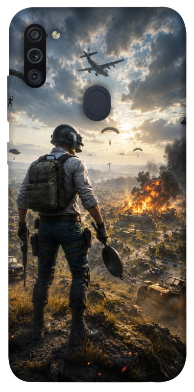 Чехол на Samsung Galaxy M11 PUBG ver.2 фото 1 из 1