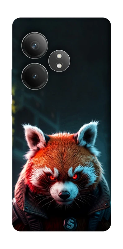 Чохол на Realme GT Neo 6 Cyber Red Panda фото 1 з 1