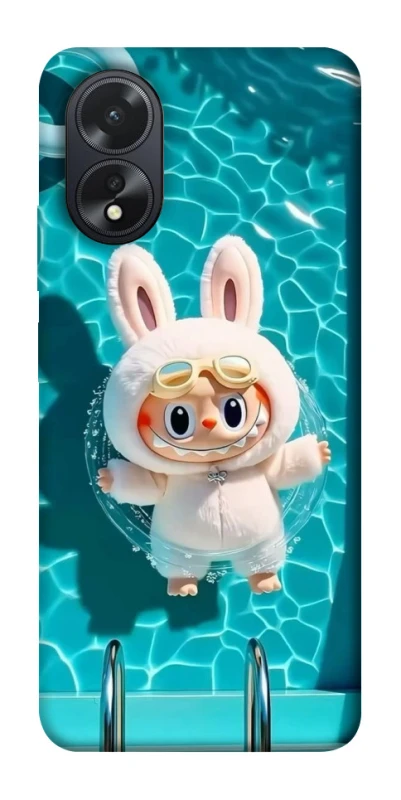 Чохол на Oppo A18 Labubu in the pool ver.2 фото 1 з 1