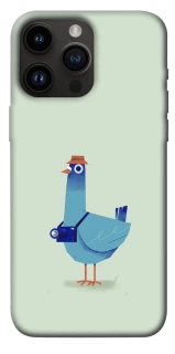 Чехол на Apple iPhone 14 Pro Max (6.7") Голуб-детектив фото 1 из 1