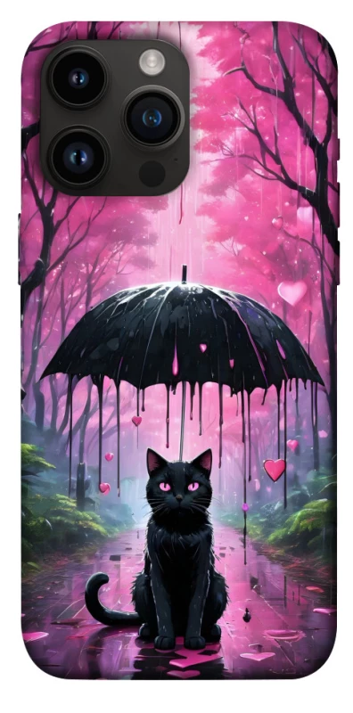 Чехол на Apple iPhone 14 Pro Max (6.7") Black cat фото 1 из 1