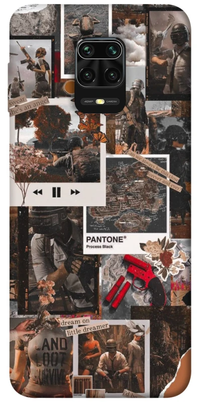 Чохол на Xiaomi Redmi Note 9s / Note 9 Pro / Note 9 Pro Max PUBG Collage фото 1 з 1