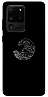 Чехол на Samsung Galaxy S20 Ultra Black tsunami фото 1 из 1