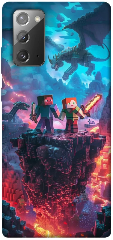 Чохол на Samsung Galaxy Note 20 Minecraft v3 фото 1 з 1