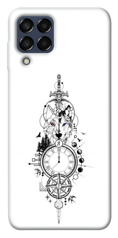 Чехол на Samsung Galaxy M33 5G Tattoo ver.8 фото 1 из 1